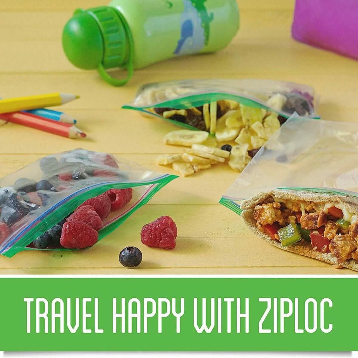 750-Piece: Ziploc Snack Bags with Grip n’ Seal Kitchen Storage - Tophatter Daily Deals