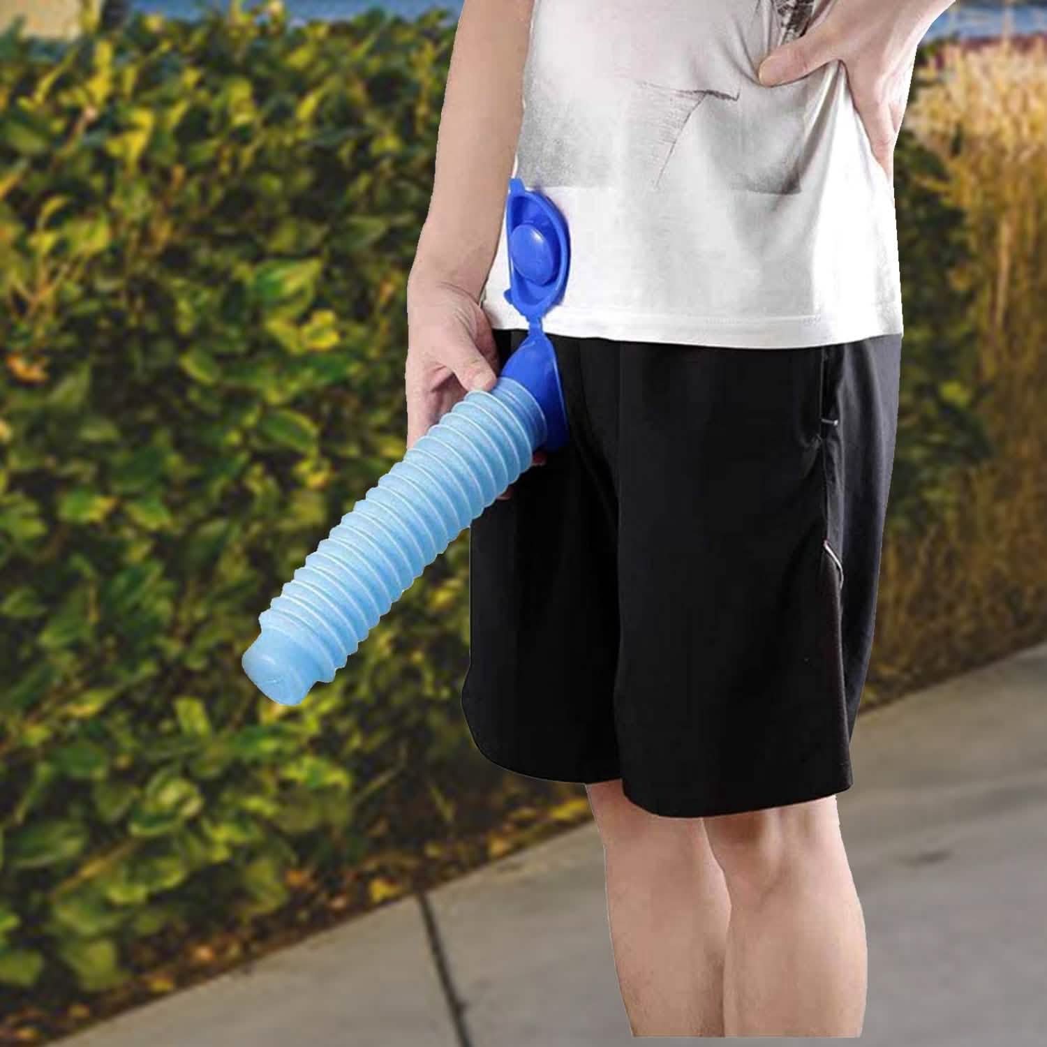 750ml Unisex Reusable Emergency Shrinkable Urinal Outdoor Recreation - Tophatter Daily Deals