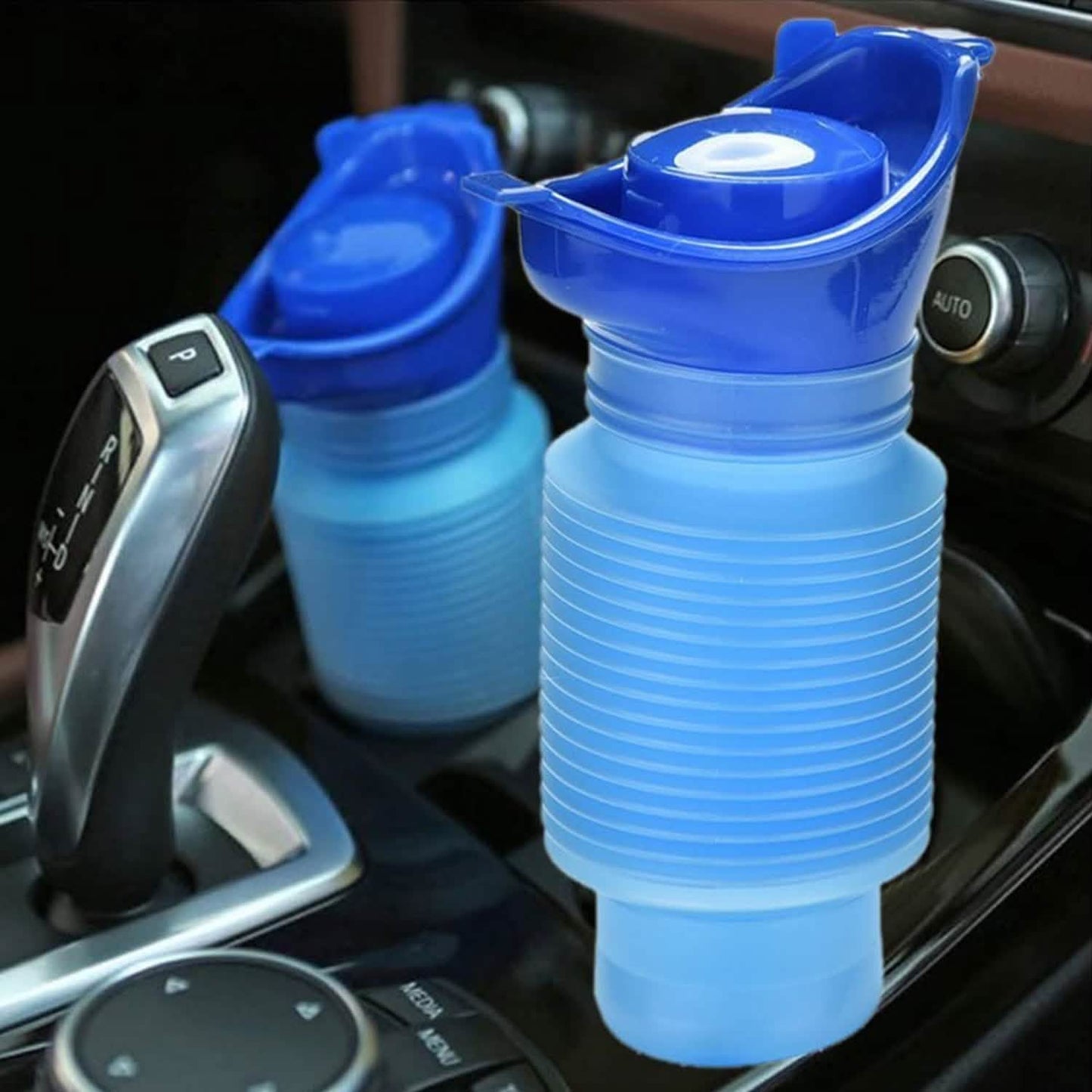 750ml Unisex Reusable Emergency Shrinkable Urinal Outdoor Recreation - Tophatter Daily Deals