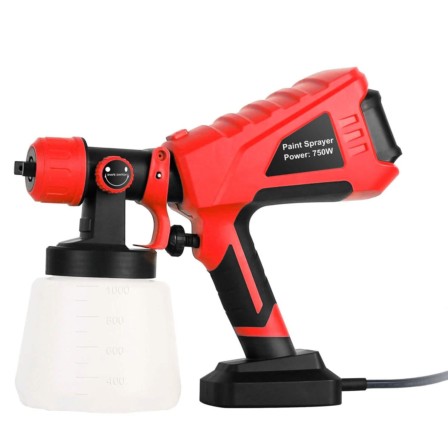 750W Electric Paint Sprayer Handheld with 3 Spray Patterns Home Improvement - Tophatter Daily Deals