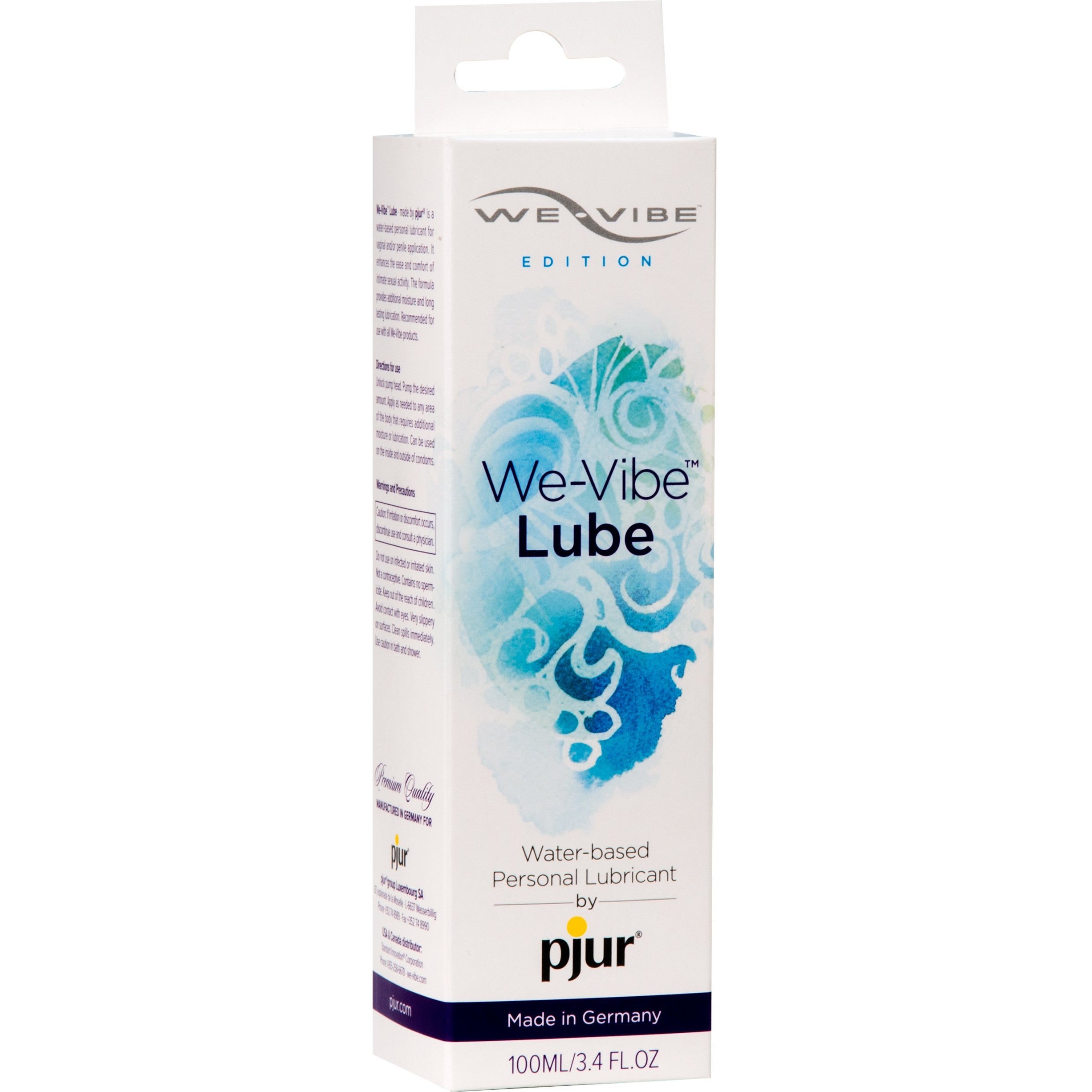 We-Vibe Lube Water-Based Personal Lubricant in 3.4 oz Water-based Lubricant - Tophatter Daily Deals