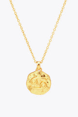 Constellation Pendant Chain Necklace Cancer One Size Necklaces - Tophatter Daily Deals