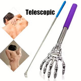 Retractable Back Itching Device – Stainless Steel Claw Massager for Relaxing the Back Health & Wellness - Tophatter Daily Deals