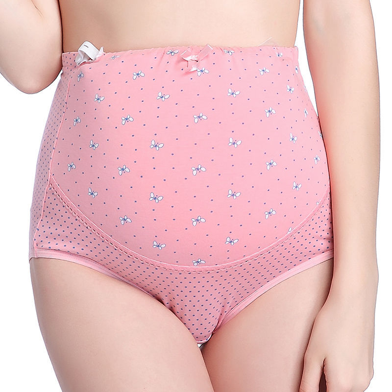 Maternity High Waist Panties Pink Maternity Underwear - Tophatter Daily Deals