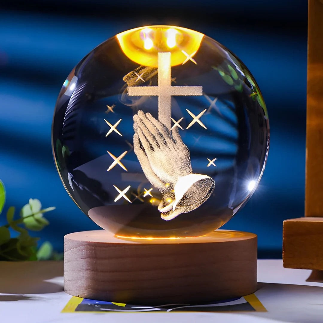 Christian Lamp Prayer - Tophatter Daily Deals