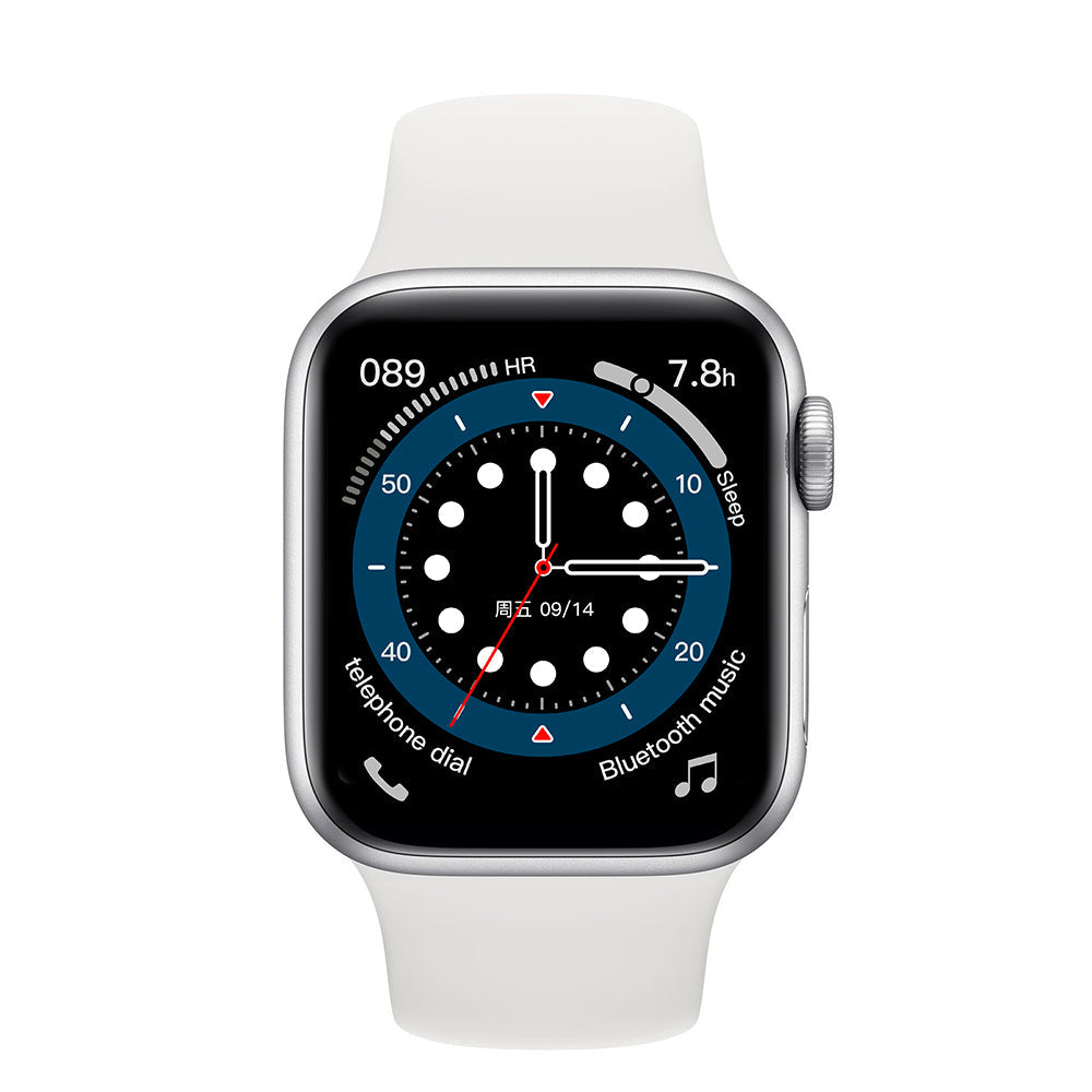 Bluetooth Call Smart Sports Watch Silver 0 - Tophatter Daily Deals