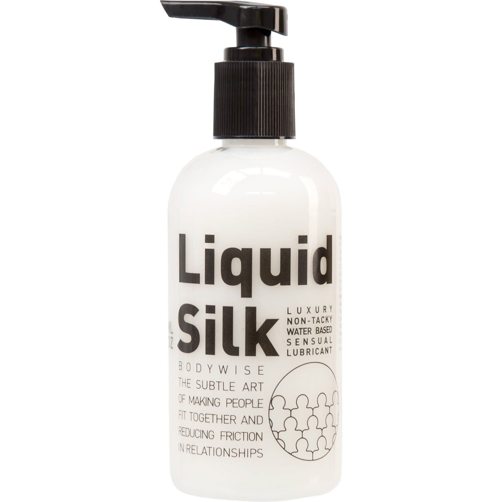 Liquid Silk Lube Water-Based Personal Lubricant in 8.45 oz Lubricant - Tophatter Daily Deals