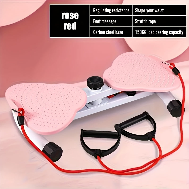 Heart Core Trainer Ab Rotator with Resistance Bands Sports & Fitness > Exercise, Gym & Fitness > Gym Equipment & Accessories - Tophatter Daily Deals