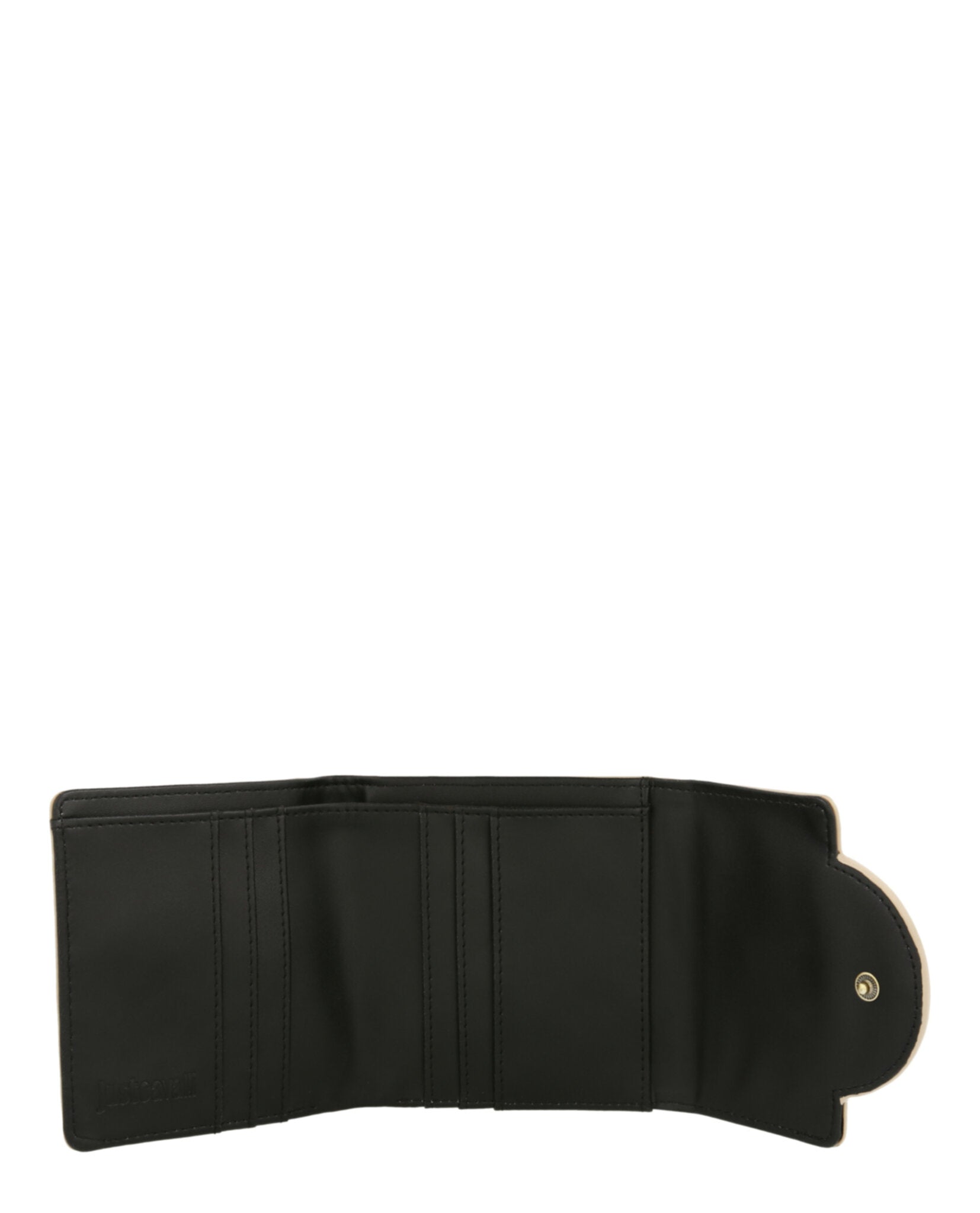 Just Cavalli Logo Plaque Compact Wallet Bags - Tophatter Daily Deals