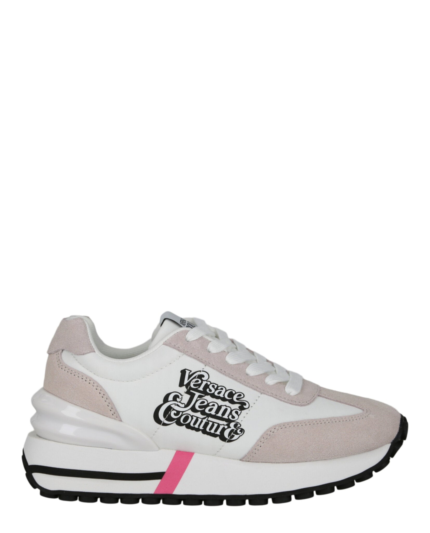Versace Jeans New Spike Low-Top Sneakers White Footwear - Tophatter Daily Deals