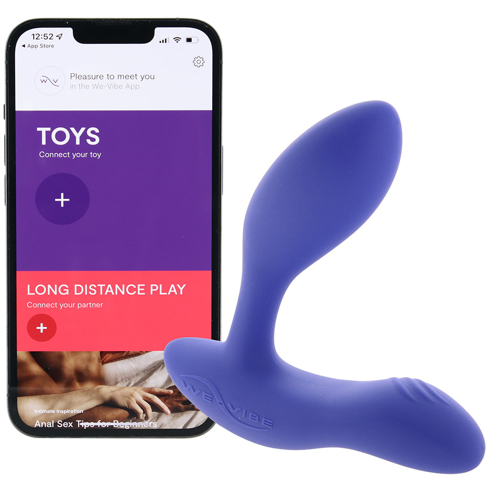 We-Vibe Vector+ Prostate Massager in Royal Blue Anal Sex Toys > Prostate Massagers - Tophatter Daily Deals