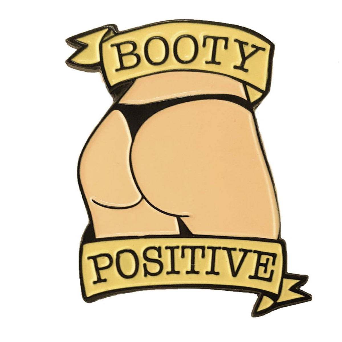 Geeky & Kinky Booty Positive Vanilla Light Pin - Tophatter Daily Deals