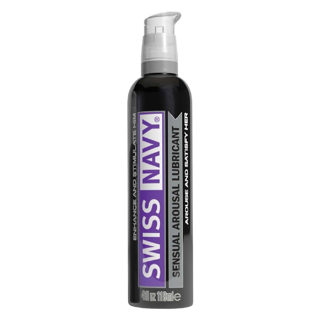 Swiss Navy Sensual Arousal Water-Based Lube in 4 oz Lubricant - Tophatter Daily Deals