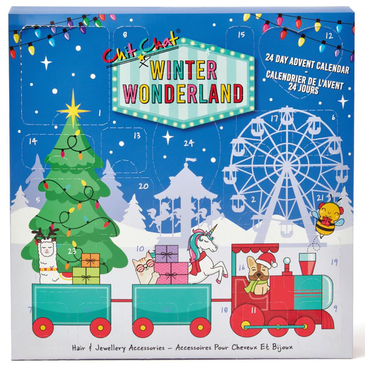 Chit Chat Hair & Jewellery Christmas Advent Calendar | Kids Advent Calendar Advent Calendar - Tophatter Daily Deals