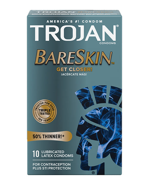 Trojan™ BareSkin™ Condoms 10 pack Condoms - Tophatter Daily Deals