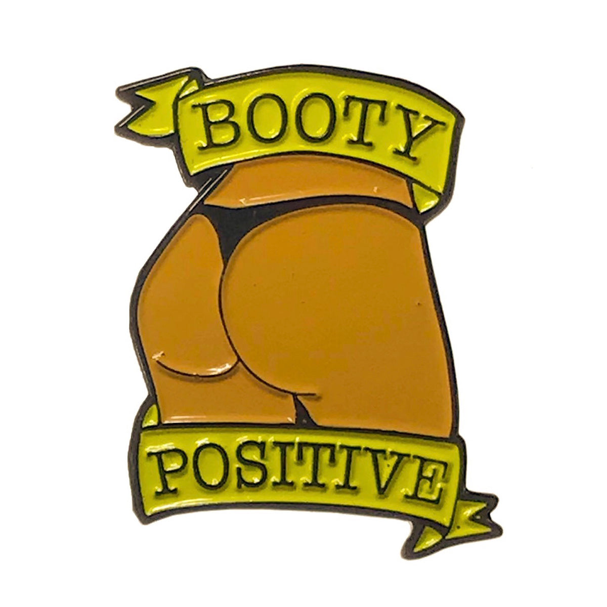 Geeky & Kinky Booty Positive Caramel Medium Pin - Tophatter Daily Deals