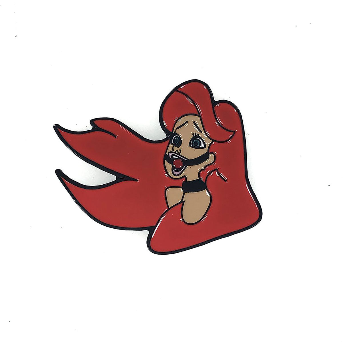 Geeky & Kinky Ariel Head Ballgag Pin - Tophatter Daily Deals