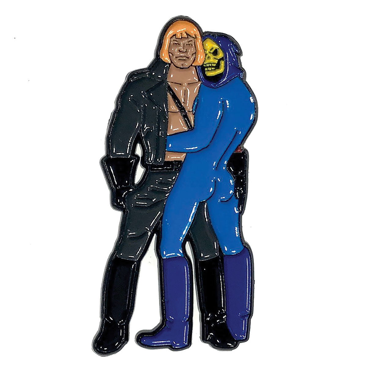 Geeky & Kinky He-Man & Skeletor Pin - Tophatter Daily Deals