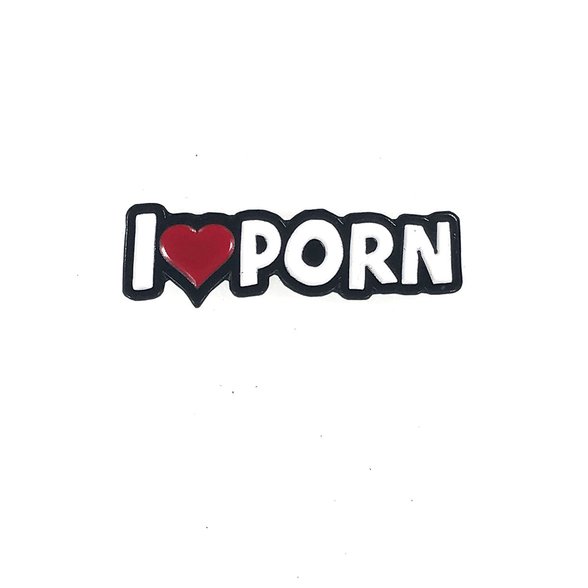 Geeky & Kinky I Heart Porn Pin - Tophatter Daily Deals