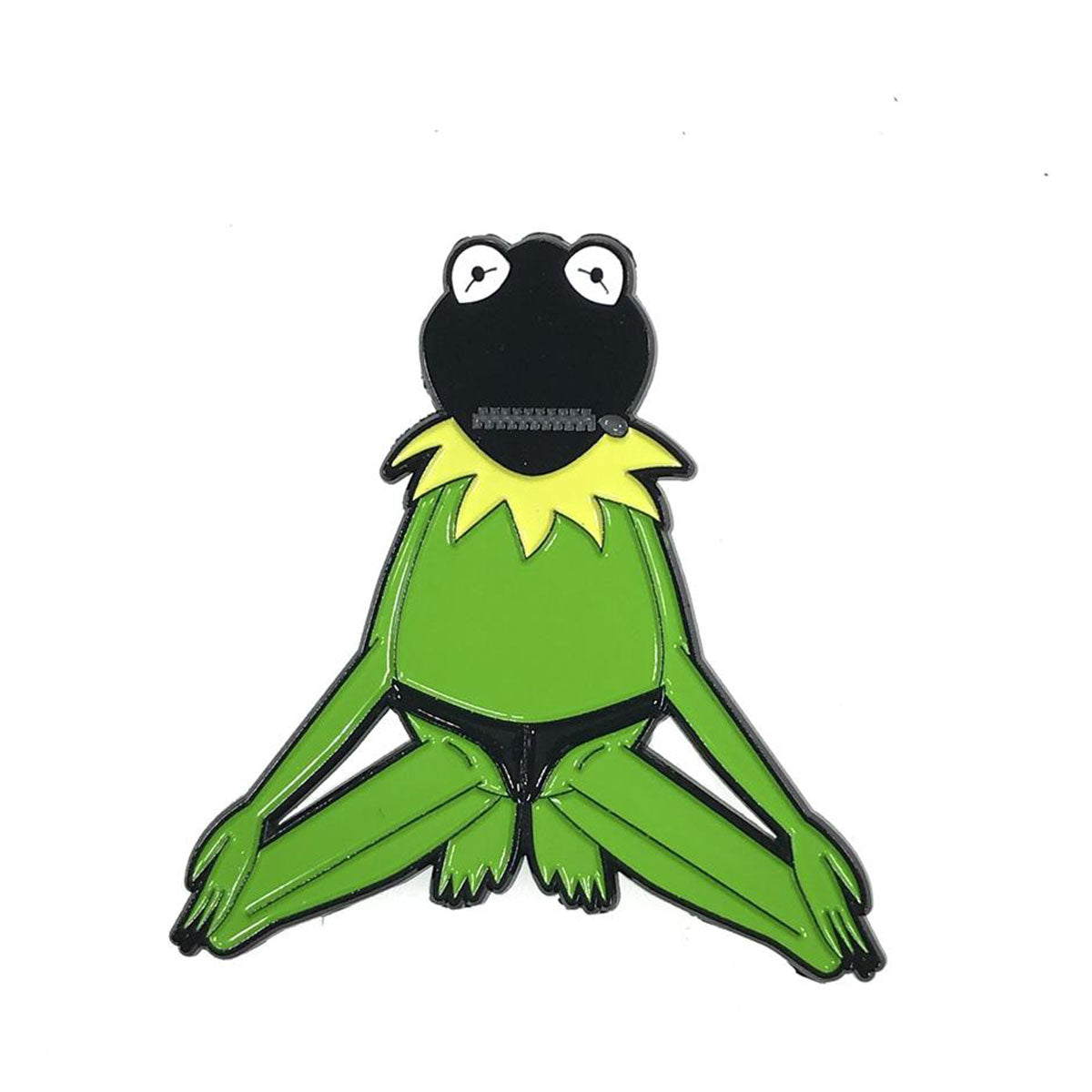 Geeky & Kinky Kermit Masked Pin - Tophatter Daily Deals