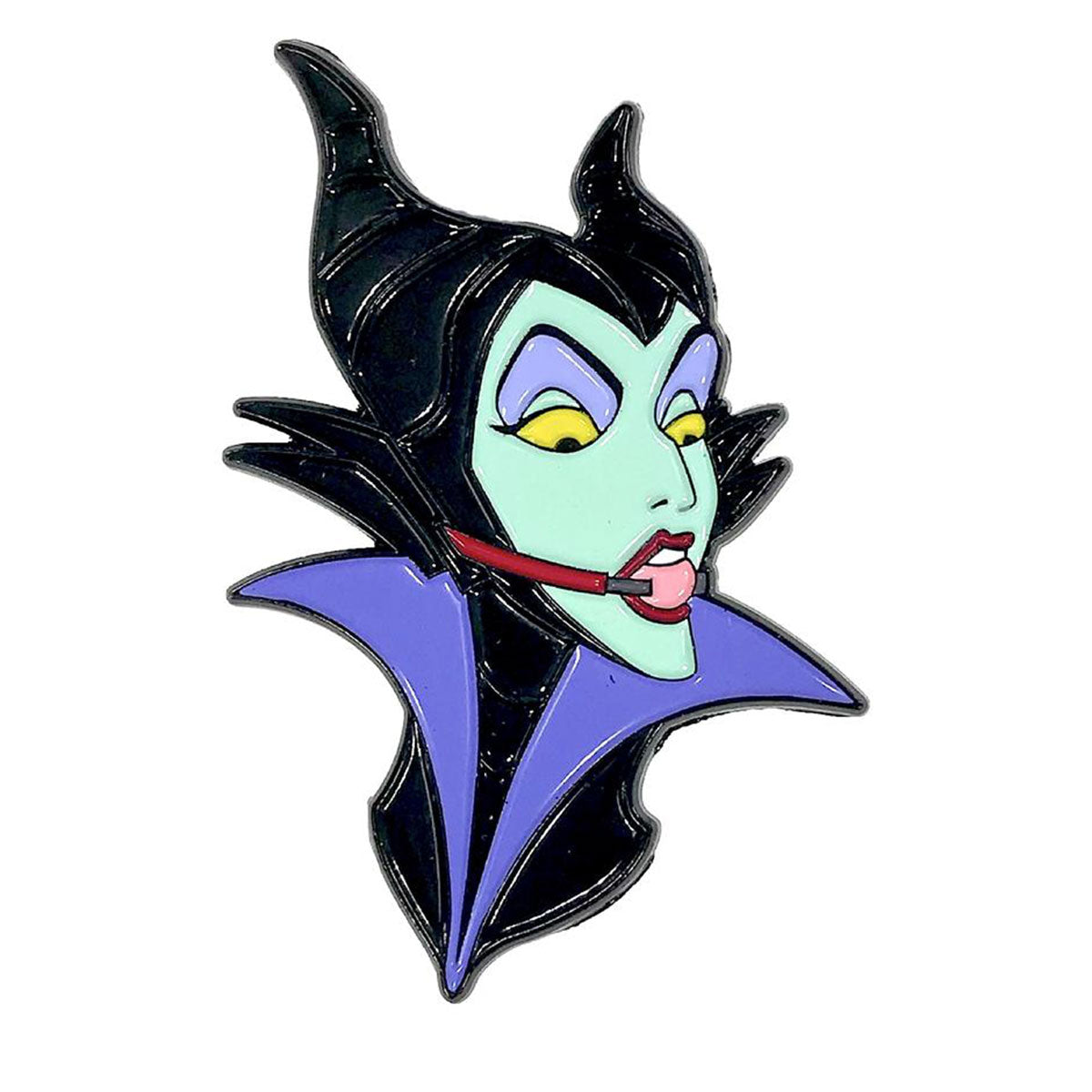 Geeky & Kinky Maleficent Ballgag Pin - Tophatter Daily Deals