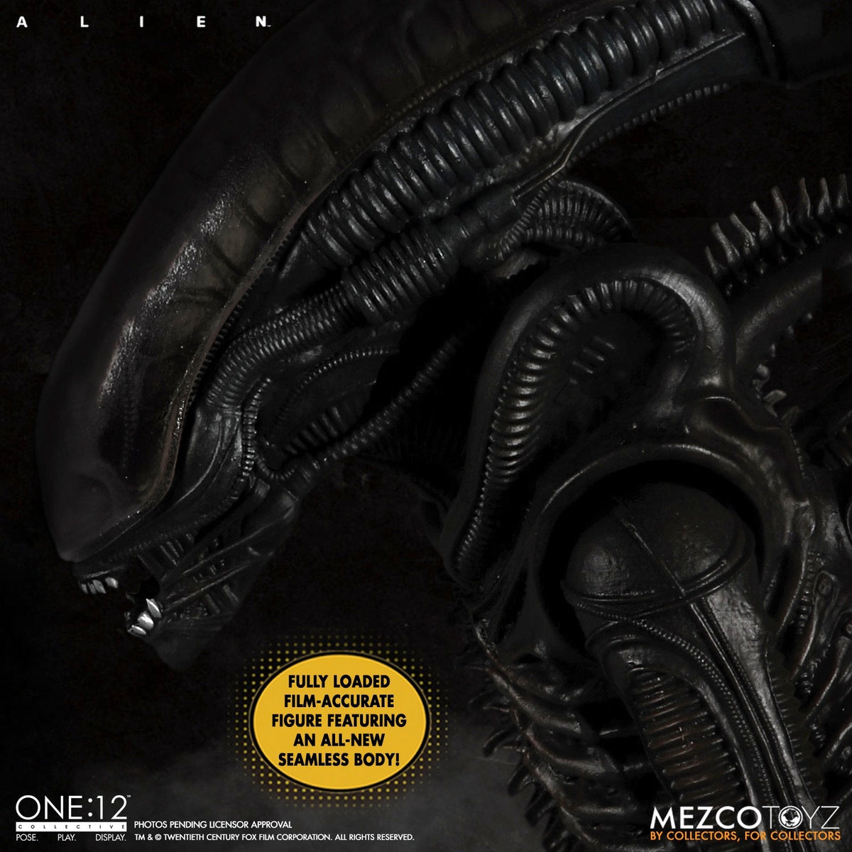 Alien - One:12 Collective Alien Xenomorph Posable Figure Collectible Figure - Tophatter Daily Deals