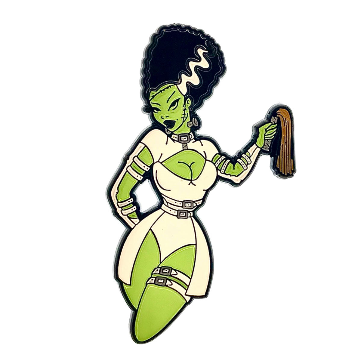 Geeky & Kinky Bride of Frankenstein Pin - Tophatter Daily Deals
