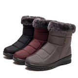 Boots Light Anti-skid Cotton Shoes Women 0 - Tophatter Daily Deals