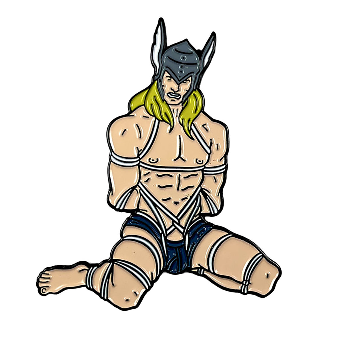 Geeky & Kinky Thor Rope Bound Pin - Tophatter Daily Deals