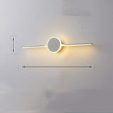 Bathroom Lamp Simple Modern Nordic Mirror Cabinet Dedicated A large white 0 - Tophatter Daily Deals
