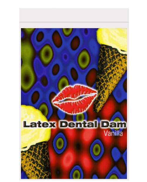 Trust Latex Dental Dam Vanilla Dental Dams - Tophatter Daily Deals