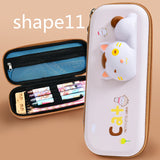 3D Decompression Pencil Case Multifunctional Large-capacity Shape11 0 - Tophatter Daily Deals