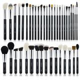 30 PCs Makeup Brush Set Soft Hair Eye Shadow Blush Face Powder Full Set 42 Pieces Big Collection 0 - Tophatter Daily Deals