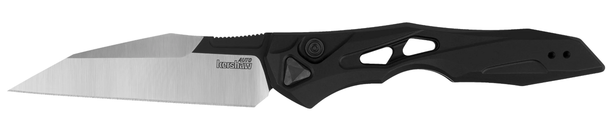 Kershaw Launch 13 - Automatic - Black Aluminum - Wharncliffe Blade - 7650 Automatic Knives - Tophatter Daily Deals