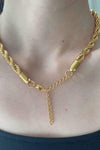 18K Gold-Plated Necklace Necklaces - Tophatter Daily Deals