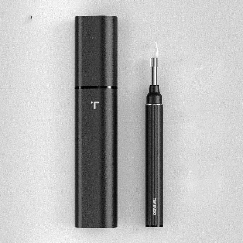3.9mm WiFi Ear Cleaner Wax Removal Tool Ear Cleaning Camera Otoscope Wireless LED Light Oral Inspection For Android IOS Black USB 0 - Tophatter Daily Deals