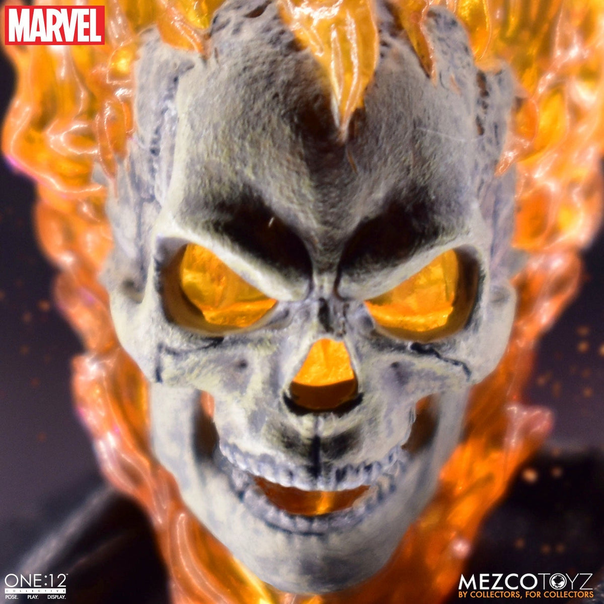 Ghost Rider - One:12 Collective Ghost Rider & Hell Cycle Model Motorcycle - Tophatter Daily Deals