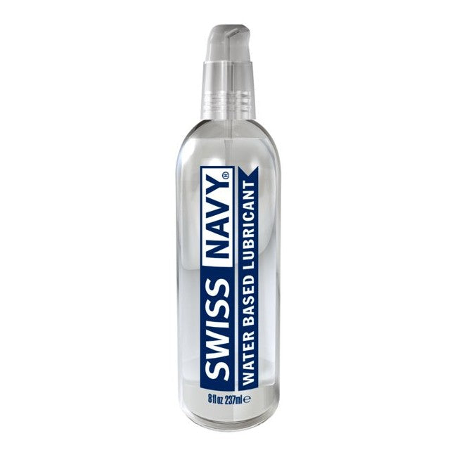 Swiss Navy Water-Based Lube in 8 oz Lubricant - Tophatter Daily Deals