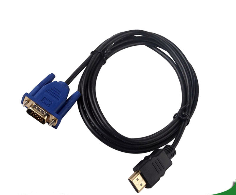 1.8m HDMI TO VGA Cable For Computer Projector 1.8M 10 0 - Tophatter Daily Deals