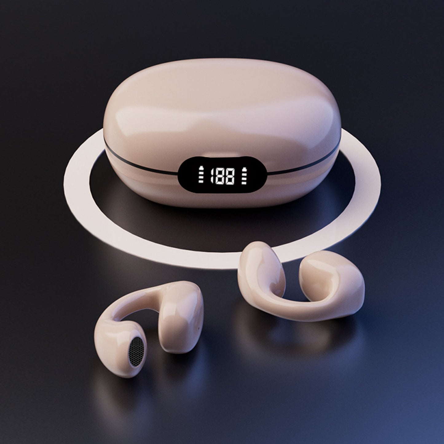 Bluetooth Headset Wireless Bone Conduction 0 - Tophatter Daily Deals