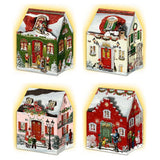 Mini Pop-up Christmas Advent Calendar House with 24 Glittery Doors & Envelope Advent Calendar - Tophatter Daily Deals