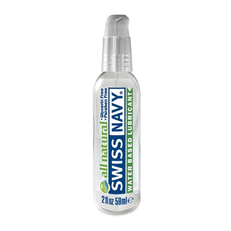 Swiss Navy All Natural Water-Based Lube in 2 oz Lubricant - Tophatter Daily Deals