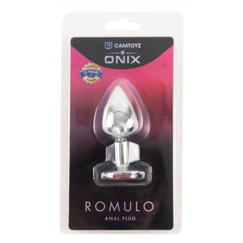 Onix Silver Romulo Anal Plug - Tophatter Daily Deals