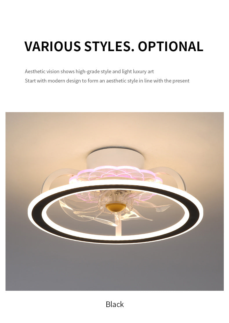 Bedroom Ceiling Lamp Modern Fan Lamp 0 - Tophatter Daily Deals