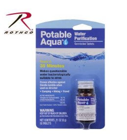 Potable Aqua Water Purification Tablets - Tophatter Daily Deals