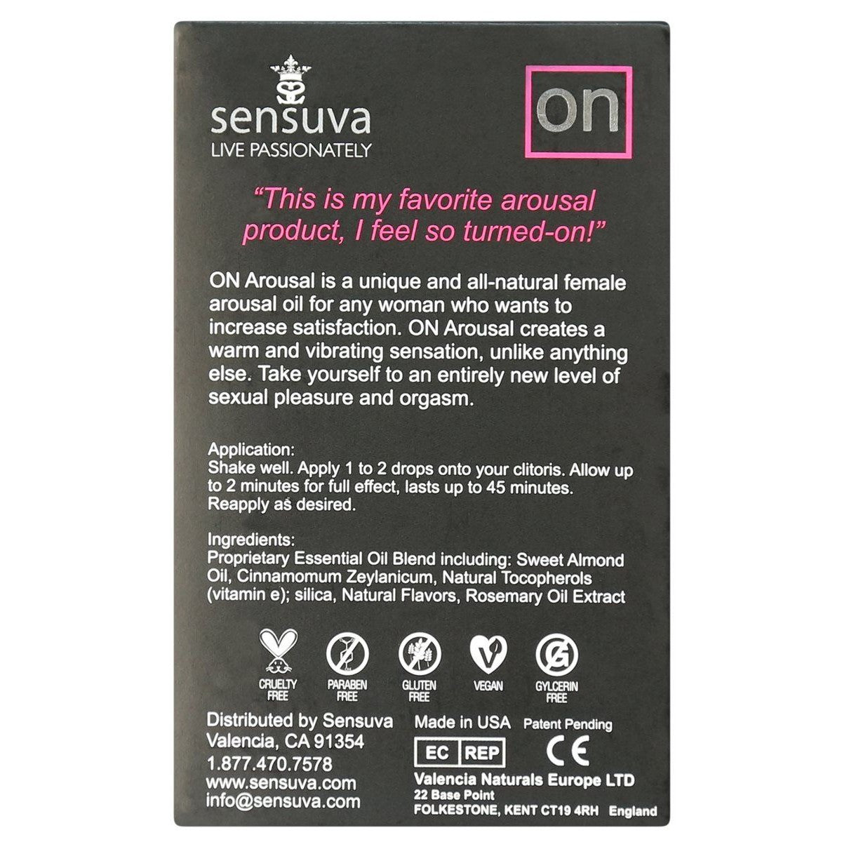 ON Natural Arousal Oil for Her 5 ml in Original Arousal Oil for Women - Tophatter Daily Deals