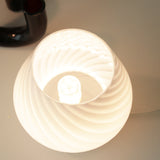Bedside Lamp Nordic Style Glass Table Lamp Retro Bedroom Lamp 0 - Tophatter Daily Deals