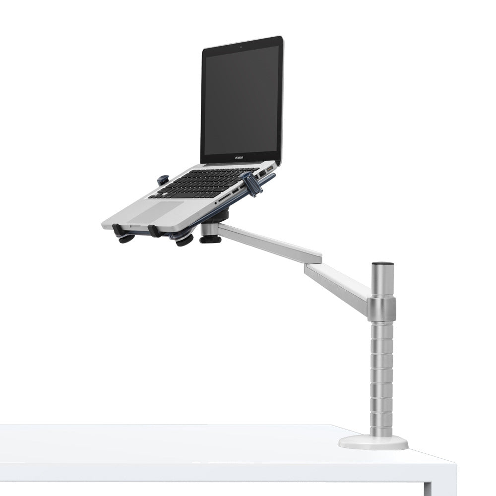 Aluminum Alloy Laptop Stand Double-arm Office Lazy Tablet Stand 0 - Tophatter Daily Deals