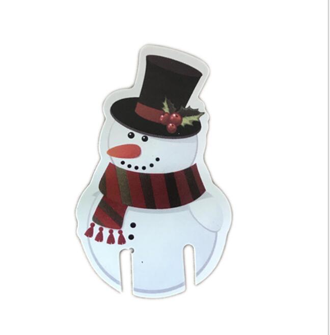 10PcsLot Paper Red Christmas Hat Wine Champagne Tipple Cup Card Christmas Party Table Decor DIY Decorations For Home 8 10pcs 0 - Tophatter Daily Deals