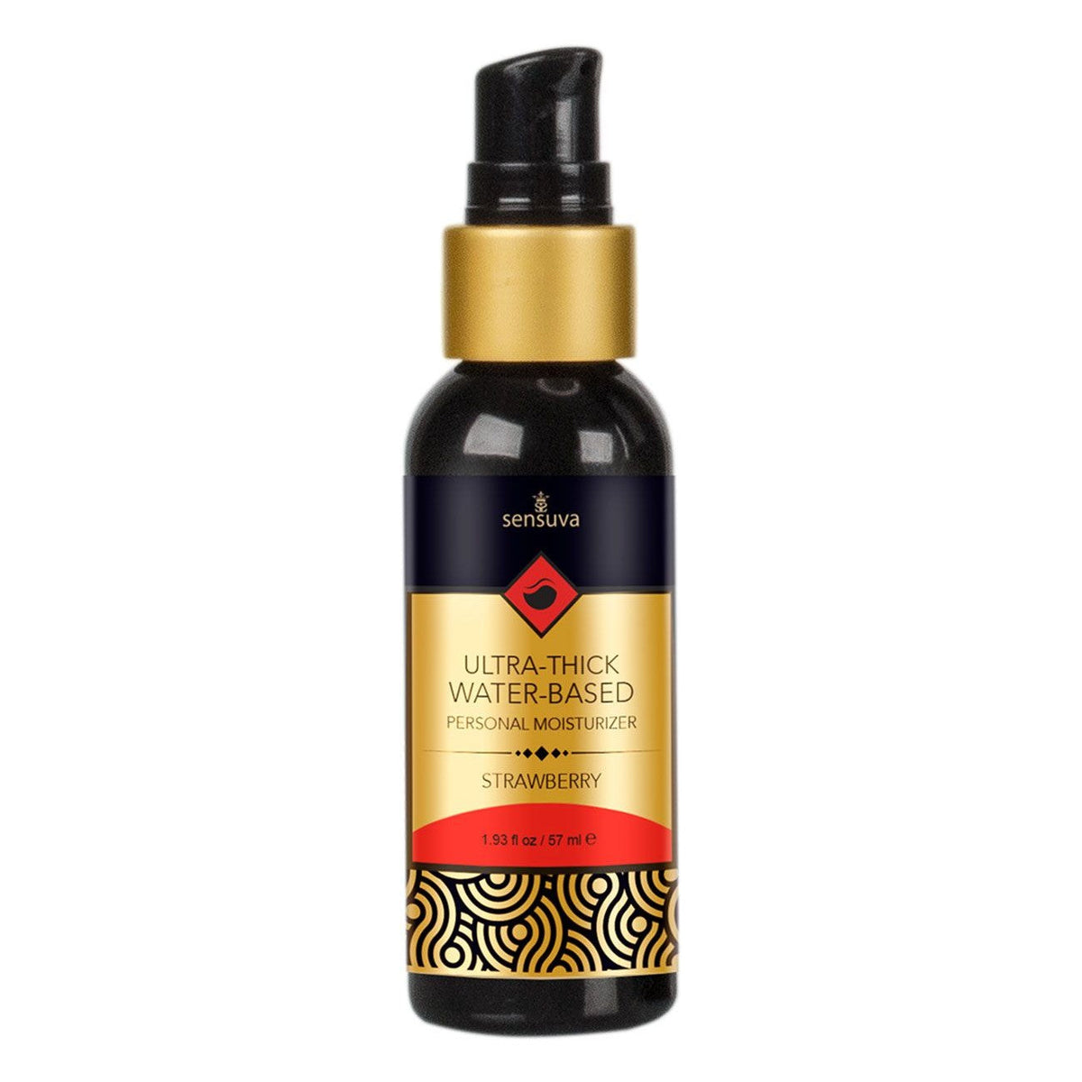 Ultra-Thick Natural Water-Based Lubricant 1.93 oz in Strawberry Lubricant - Tophatter Daily Deals